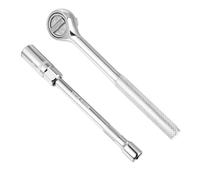 JEWEDECO High Carbon Steel 3pcs Plug Socket Set 16mm with Knurled Handle, Plug Removal and Installation Tool for Car and Ignition Maintenance