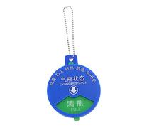 JEWEDECO Hospital Oxygen Cylinder Status Tag Cylinder Status Sign Plate for Medical Use Safety Identification Card Easy to Attach and Track