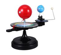 JEWEDECO Interactive Solar System Model Educational Tool with Touchscreen Realistic Sun Earth Moon Orbit for Classroom Learning Geography and Astronomy Teaching Aid