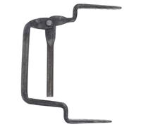 JEWEDECO Iron Brick Clamp Paver Puller Tool for Construction Use Reducing Physical Labor Intensity Suitable for Brick Types Black Masonry Hand Tool