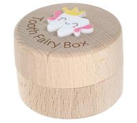 JEWEDECO Keepsake Box with Large Capacity with for Boys and Girls Tooth Wooden for and Intricately Carved Design, Delightful Baby Tooth Fairy Storage Box Suitable for Girls and Baby Boys