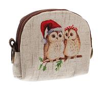 JEWEDECO Key Bag Cartoon Print Small Pouch for Women for Wallet Jewelry Case Digital Accessories Necklace Holder Small Makeup Bag Travel Gym Business Trip