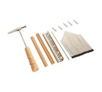 JEWEDECO Keys Kalimba Diy Saddle Kit for Thumb Piano Repairing Parts Handmade Kit Diy Kalimba Keys Essential Thumb Piano Supplies for Assembly