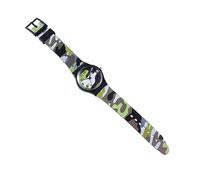 JEWEDECO Kids Camouflage Quartz Watch Waterproof Plastic Children Watch Green Color for Boys and Girls for Outdoor Activities and Playtime