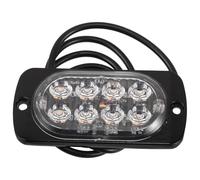 JEWEDECO LED Strobe Beacon Light for Trucks and Utility Vehicles with High Brightness Leds, Aluminium Material, Universal Voltage, for Emergency and Safety Warning Applications