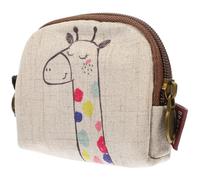 JEWEDECO Linen Coin Pouch Key Bag for Women, Small Delicate Storage Pouch with Quick Access and Classification, for Travel and Necklace Storage