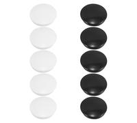 JEWEDECO Magnetic Race Bib Clips Quick Installation and Easy Removal 10 Pairs Plastic and Magnet Material, Versatile Accessory Random Color for Runners for Marathons and Field Run