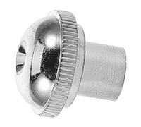 JEWEDECO Metal Crown Headjoint Cap Aluminum Alloy Head Cork Replacement Enhanced Stability