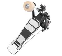 JEWEDECO Metal Drum Foot Pedal Quick Response Heavy Duty Single Foot Kick for Drums Set Replacement Suitable for Professional Drummers