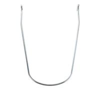 JEWEDECO Metal Mudguard Mounting Bracket for Electric Scooter and Bike, Silver Iron Replacement Support Easy Installation and Lightweight Design, for Urban Cycling