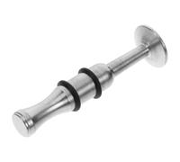 JEWEDECO Metal Trumpet Mouthpiece Replacement Silver Stainless Steel Lightweight Easy to Store and Transport for Wind Instrument Accessory Playing Part