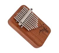 JEWEDECO Mini Portable Thumb Piano Wood Kalimba Finger Piano Small Musical Instrument for Beginners Boys and Girls Classroom Use