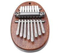 JEWEDECO Mini Thumb Piano Kalimba for Beginners Portable Wooden Note Thumb Piano Cute Ergonomic Design Lightweight and Easy to Carry for Boys and Girls and Music