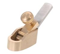 JEWEDECO Mini Wood Planer Hand Tool for Violin Fingerboard Precise Craftsmanship and High Wear Resistance Metal Material 4.50x2.50x1.50cm for DIY Woodworking Projects and Bridge Fitting