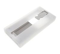 JEWEDECO Mobile Screen Protector Installation Tool Phone Screen Film Applicator Bubble Elimination Easy to Use PC Material Compact 8.65x4.13x1.18in Personal and Professional Use White