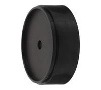 JEWEDECO Motorcycle Kickstand Pad Plastic, Black Sturdy Kickstand Puck for Enhanced Grip and Secure Stability, Easy to Carry for Outdoor Parking on Grass Or Sand