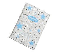 JEWEDECO Multi-Card Slot Id Card Holder Pu Passport Case RFID Blocking Travel Wallet