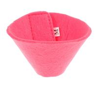 JEWEDECO Neck Protector Cone for Parrots and Birds, Felt Material Parrot Neck Band Preventing Licking and Pecking at Wounds, for Recovering from Injury or Surgery