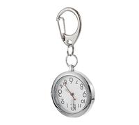 JEWEDECO Night Glowing Nurse Pocket Watch Clip on Quartz Buckle Fob Watch for Students and Doctors Lightweight and Easy to Carry for Nursing and Medical Use