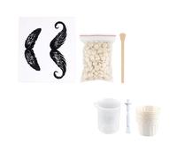 JEWEDECO Nose Waxing Tool Nose Wax Removal Stick Multi Use Wax Stick Paper Cup Included Professional Use in The Salon and Home DIY