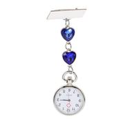 JEWEDECO Nursing Watch for Ladies Student Midwife Nurse Fob Watch Quality Heart Shape Fashion