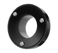 JEWEDECO Optical Interference Experiment Kit Comprehensive Physics Lab Educational Tool with Plastic and Optical Glass Flat Convex Lens, Newton Rings Demonstrator, Black Teaching Lens