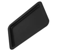 JEWEDECO Oven Pan Small Roasting Pan 12.97x9.04x0.79in Steel Rectangular Nonstick Modern Elegant Compatible with Standard Ovens Home Baking