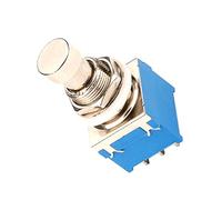 JEWEDECO Pin Guitar Effects Footswitch User-friendly Metal for Switching Stylish Design Compatible Guitar Pedals and Audio Equipment