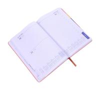 JEWEDECO Planner Hardcover Journal for Men Portable Day Daily and Weekly Academic Organizer with Hourly Schedule Smooth Writing Compact Design for Office School and Business Use