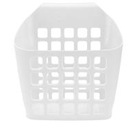 JEWEDECO Plastic Hanging Manger Large Capacity Rabbit Feeder Rack with Hollowed Design for Guinea Pigs Chinchillas Small Pets to Prevent Waste and Easy Feeding in Cage