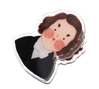 JEWEDECO Plastic Music Book Clips Cartoon Reusable Note Clips for Music Holder Beginner Practice