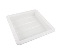 JEWEDECO Plastic Stepping Stone Mold for Concrete Walkway with Nonslip Surface and Rectangular Shape, Sturdy Plastic Material, for Garden and City Walkways, Suitable for Tactile Warning