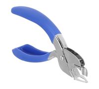 JEWEDECO Portable Blue Plastic Staple Remover Puller Nail Tack Tool for Office and School Use with Easy Staple Removal Function