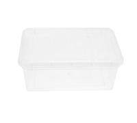 JEWEDECO Portable Display Box with Reptile Stable Ventilation Plastic System, Climbing Container for Breeding and Reptile Housing Spiders Spider Pet Suitable Outdoors