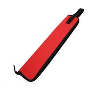 JEWEDECO Portable Drumstick Bag Drumsticks Package Storage Case Oxford Cloth Lightweight Stylish Drum Mallets Bag Holder with Straps 19.65X3.93X0.39In Easy to Carry for Gift for Drum Lover