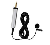 JEWEDECO Portable Microphone for Camera and Phone Lapel Mic Clip Mic Sound for Interview and Live Performance