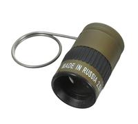 JEWEDECO Portable Mini Telescope Finger Monocular for Camping and Outdoor Use, Compact Military Green 2.5x17.5mm Wild Pocket Monocular for Adults