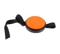 JEWEDECO Portable Silicone Drum Practice Pad Adjustable Strap for Thigh Placement - Silent Percussion Pad for Beginner and Advanced Drummers Practicing Drum Set at Home