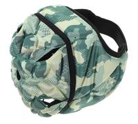 JEWEDECO Protective and Material for Polyester Comfortable 3d Hollow Ear Design Scrum Cap with Eva Sponge Adjustable Elastic Cord, Headgear Rugby Youth Soccer