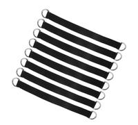JEWEDECO Pull-up Exercise Bands 8PCS Heavy Duty Portable Training Bands Easy to Install for Parks and Home Gardens
