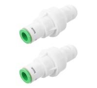 JEWEDECO Quick Connect Pressure Regulator Water Valve Suitable Under Sink Installation 2pcs 3/8" with Leak Protection and Stable Low-Pressure Flow for Water Purifier