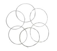JEWEDECO Replacement Guitar Strings Professional Folk Guitar Strings for Acoustic Electric Rich Resonance
