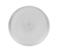 JEWEDECO Replacement Y-Type Microwave Glass Turntable Plate for Home Microwave Oven, 27cm Round Glass Tray, Easy to Install and Clean, Suitable for Daily Use