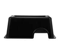 JEWEDECO Reptile Hideout Large Humidifying Shelter Leopard Print Plastic Hide Cave for Geckos Tortoises and Snakes Aquarium Habitat Accessory