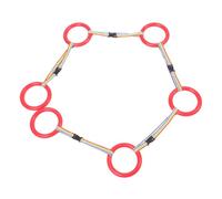 JEWEDECO Safe Walking Rope for Toddlers and Preschoolers with Handle, Reusable Polyester and Plastic Material, Lightweight and Not Easy to Break, for Public Places and Parks
