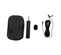 JEWEDECO Saxophone Pickup Condenser Loudspeaker Clip-on Pickup Multi-purpose Noise Reduction with Storage Bag 6.48x4.13x1.57inch for Musical Instruments