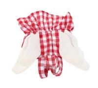 JEWEDECO Small Dog Dress with Wings Decor Soft Breathable Sleeveless Puppy Skirt for Small Breeds Comfortable Cute Summer Outfit for Yorkie Bichon Pomeranian Pets