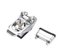 JEWEDECO Snare Drum Throw off Butt End Drum Adjuster Wire Strainer Regulator Sturdy Metal Construction Easy Installation for Marching Percussion
