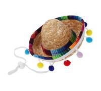 JEWEDECO Spanish Party Decorations Mexican Hat Handmade Mini Sombrero Headband for Women and Boys and Girls Fiesta