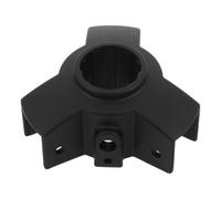 JEWEDECO Speaker Stand Base Bracket with 28mm Hole and Triangular Support, Lightweight Portable Plastic Speaker Holder for Live Sound and Modern Home Theater